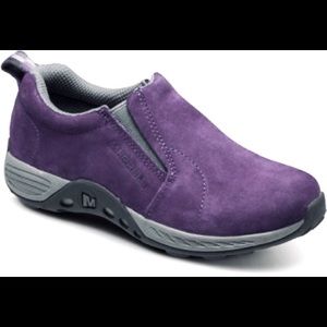 Merrell Suede Violet Purple Jungle Moc Size 6 Last Pair!